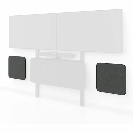 Heckler ADA PANEL PAIR 24X24 - BLACK GREY H806A-BG