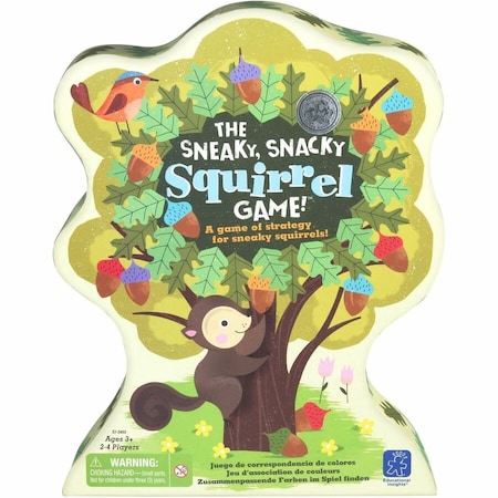 Educational Insights Sneaky Snacky Squirrel Game, Multi EII3405