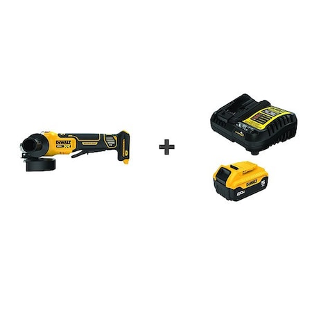 Dewalt DEWALT 20V Angle Grinder BONUS BATTERY DCG410B/DCB205C