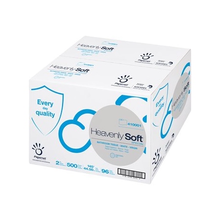 Sofidel Heavenly Soft Bath Tissue 2ply 4.1x3.5" 500 Sheets,  410001