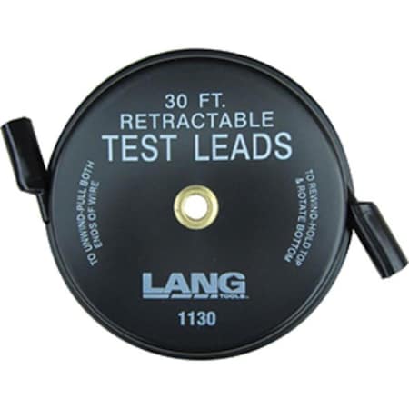Lang 30 ft. Retractable Test Leads LNG-1130