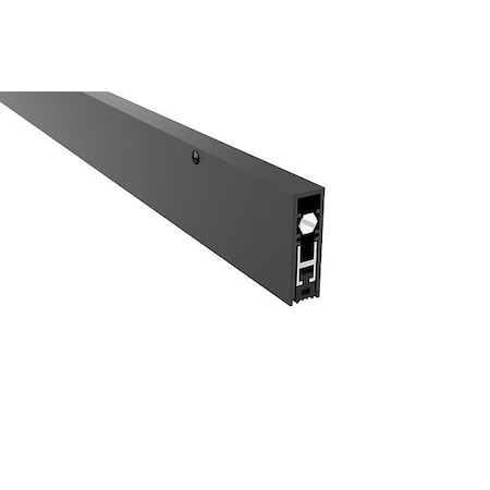 Pemko Door Bottom, Black, Aluminum 86659