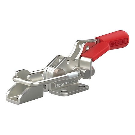 De-Sta-Co Manual Toggle Clamp, Flange, Horizontal 323-SS-M-25