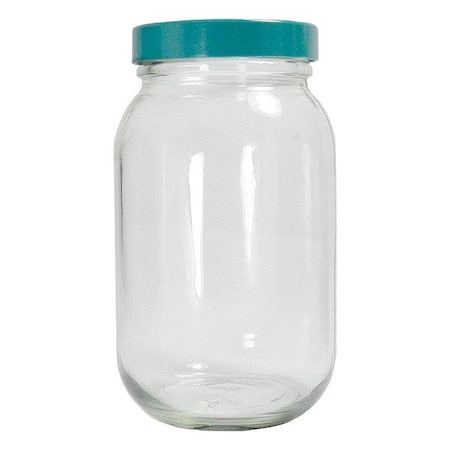 Qorpak Bottle, Clear, Glass, PK12 235411