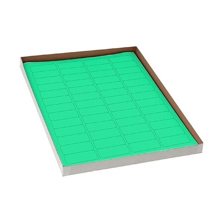 Zoro Select Cyro Label, Green, Polypropylene, PK20 GRAING-C129