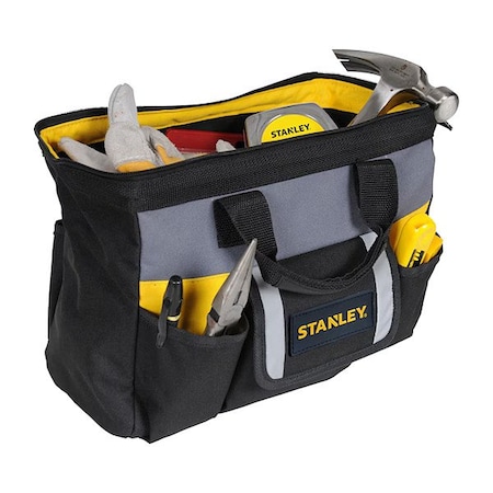 Proto Tool Bag, Black, Polyester, 12 Pockets STST70574