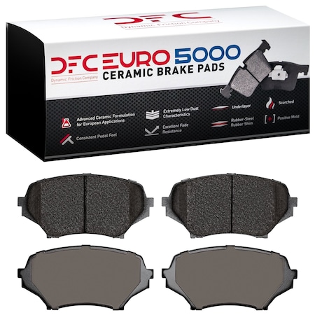 Dfc 5000 Euro Ceramic, Disc Brake Pad Set, 1600-1179-00