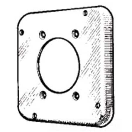 Mulberry Electrical Box Cover, Square, Steel, Raised Cover 11529
