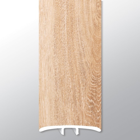 Ackland 0.27 in. T x 94 in. L x 1.77 in. W Bramble Retreat Luxury Vinyl Flooring Trim T Molding AKVTVBRRE-T