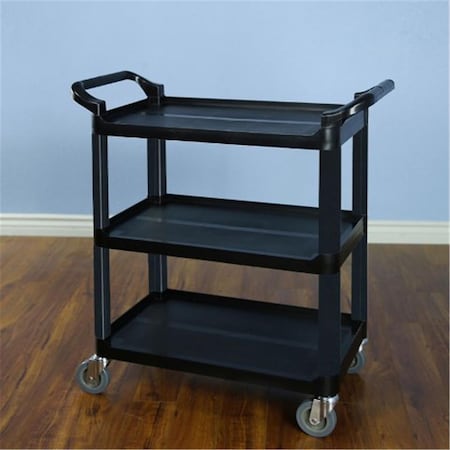 Spark Plastic Multi Function Utility Cart - Black SP2681018