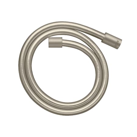 Axor ShowerSolutions Techniflex Hose with Cylindrical Nut, 49" in Brushed Nickel 28282820