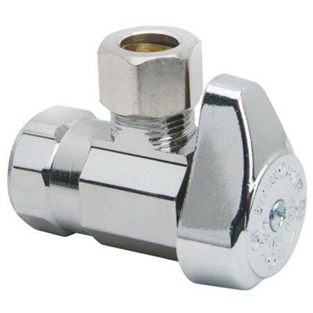 Pinpoint G2R07X CD .5 x .25 in. Chrome Angle Valve PI932236