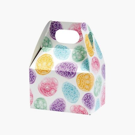 Nashville Wraps Easter Eggs Mini Gable Box, 4x2.5x2.5, 6PK EGMGB