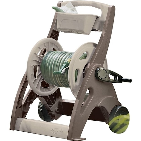 Suncast Suncast SFB200B Hose Reel Cart, Resin, Light Taupe/Mocha SFB200B