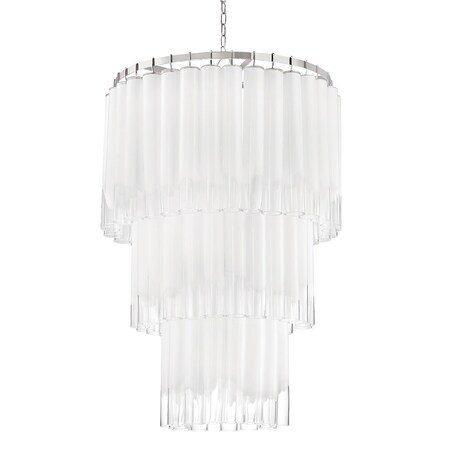 Hudson Valley Lighting Tyrell 16 Light Chandelier 31 In. Polished Nickel 8933-PN