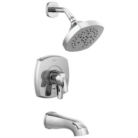 Delta Stryke 17 Series Tub and Shower Only Lumicoat Chrome T17476-PR