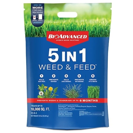 Sbm Life Science WEED-FEED FIVE-IN-ONE 24LB 704865H