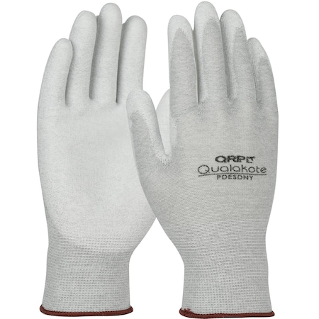 Qrp Seamless Knit Nylon/Carbon Fiber 15 Gauge with Polyurethane Coated Grip, 120PK PDESDNY-L