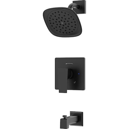 Symmons Verity Single Handle Wall Mounted Tub and Shower Trim Kit (Valve Not Included) 2.0 GPM 4992MBTRM