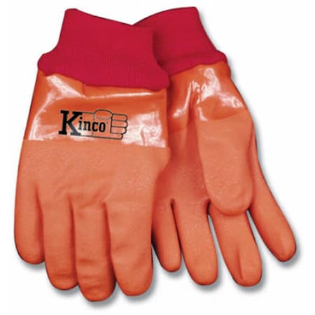 Kinco 8170 L Men Winter Lined Full PVC Glove Large 120313