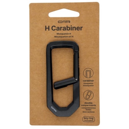 Otr Aluminum Black Carabiner 9986495