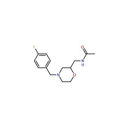 Ak Scientific N-((4-(4-Fluorobenzyl)morpholin-2-yl)methyl)acetamide (5g), CAS 112913-94-7 2230AA-5g