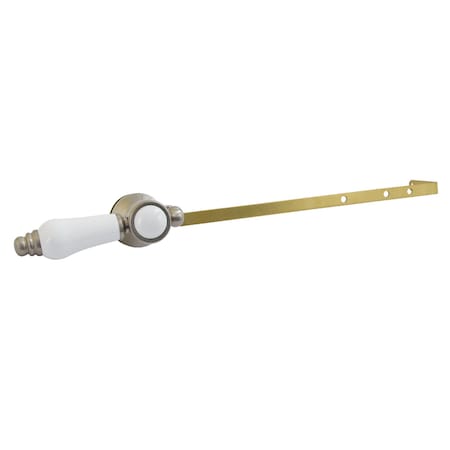 Kingston Brass Universal Front or Side Mount Toilet Tank Lever, Brushed Nickel KTBPLD8