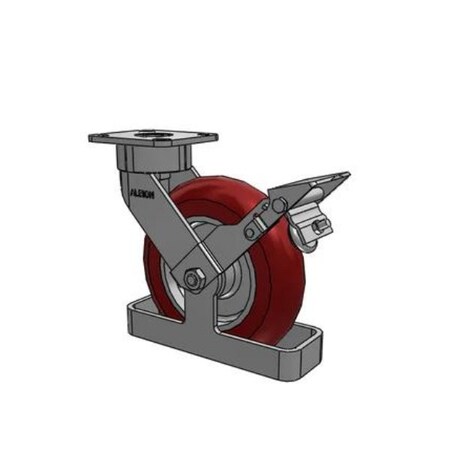 Albion Caster, Maintenance-Free, 8x2, 28AX08228SFBKTO 28AX08228SFBKTO