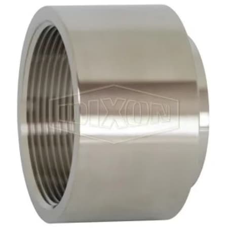 Dixon Weld Adapter, Series: B22WB, Fitting/Connector Type: Adapter, 1 in Nominal Size, FNPT x Weld, 0.065 B22WB-G100