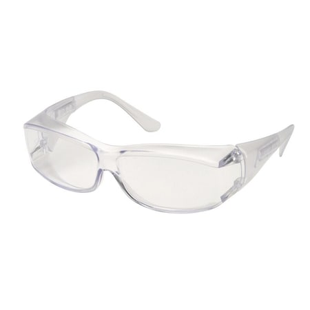 Deltaplus OVR-SPEC III OVER-THE-GLASS METAL-DETECTABLE EYEWEAR, BLUE 80% VLT AF SG-57BMD-AF