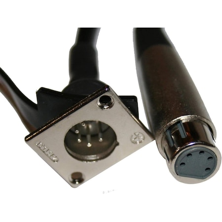 Active Athlete 5 Prong Standard Series 3 ft. Extension Plug for 10041X, Black AC3638576