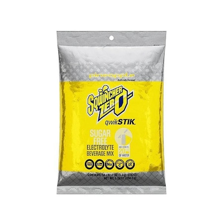 Sqwincher Sports Drink, 20 oz, Pineapple, PK50 159060974