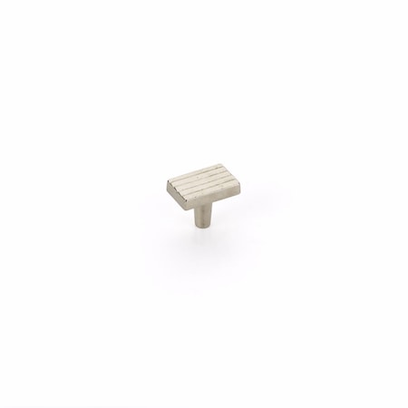 Schaub 1-1/2in Stradella Cabinet Knob Bright Polished White Bronze Finish 680-PWB