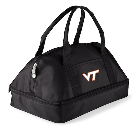 Picnic Time Family Of Brands NCAA Virginia Tech Hokies Potluck Casserole Carrier - Insulated Thermal Food Carrier 650-00-175-604-0
