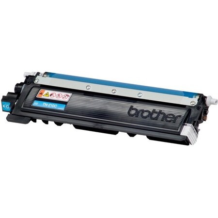 Brother Brother Genuine TN210C Cyan Toner Cartridge - Laser - 1400 Pages - Cyan - 1 Each TN210C