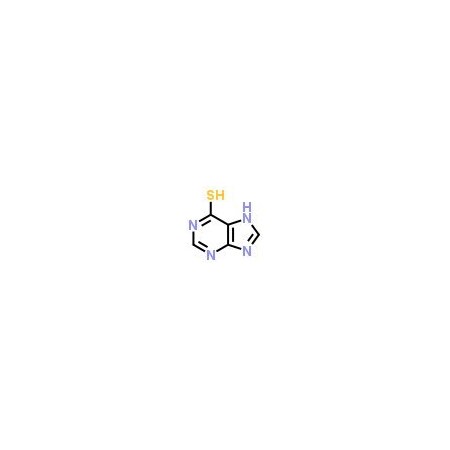Ak Scientific 6-Mercaptopurine (100g), CAS 50-44-2 H348-100g