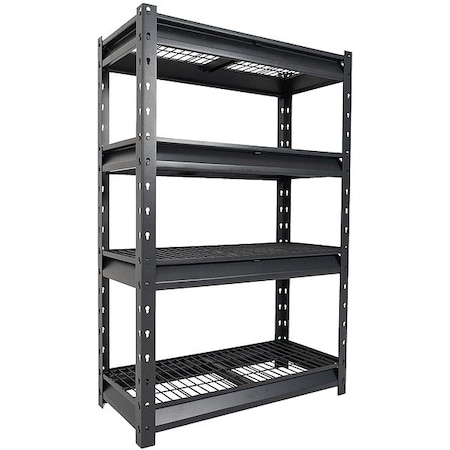 Zoro Select General Purpose Boltless Metal Shelving ATLAS361454-4D1500