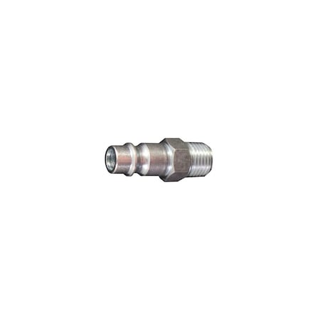 Milton Compression Plug, V-Style, Male, 1/4 In. NPT, 2-Pk. Pair S-760-1