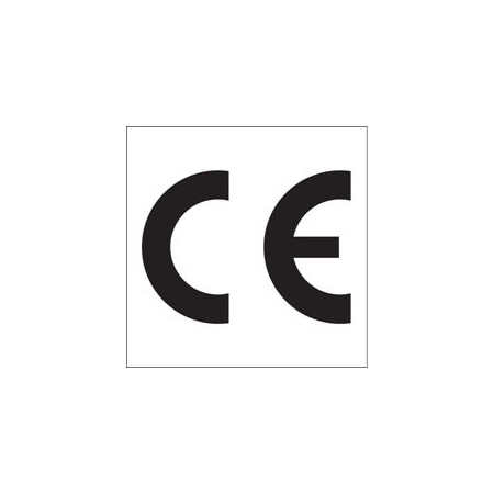 Bubblefast 1 x 1'' - ''C E'' Regulated Labels BFDL1378