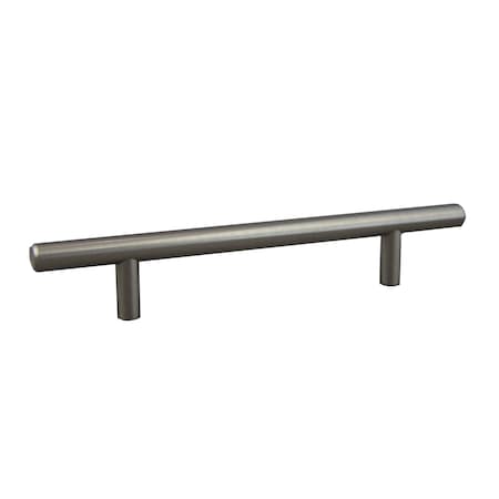 Pride Industrial 8in Bar Cabinet Pull with 5in Center to Center Satin Nickel Finish P108SN