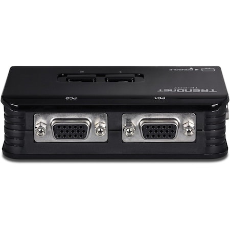 Trendnet 2-PORT USB KVM SWITCH KIT INCLUDE 2 X KVM CABLES TK-207K