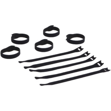 Kendall Howard Cable Tie, 8 in L, Black, Nylon 0300-1-002-00