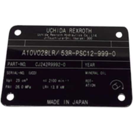 John Deere LABEL, JOHN DEERE OEM 824801 824801