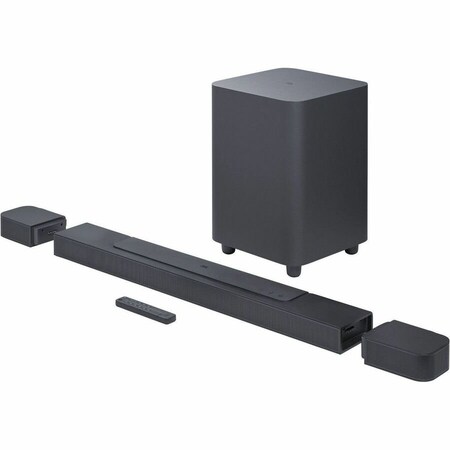 Jbl Bar 700 Multibeam Soundbar And Subwoofer, Black JBLBAR700PROBLKAM