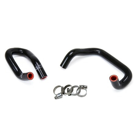 Hps Performance High Temp Reinforced Silicone Heater Coolant Hose Kit, Black,  57-1586-BLK