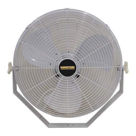 Master MountedFan, White, 18inDia, Aluminum, 3Blade MAC-18WW