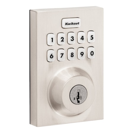 Kwikset Keypad Deadbolts Satin Nickel HC620CNTZW700LR-15S