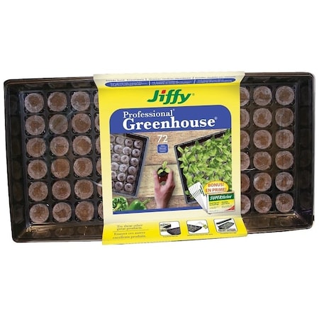 Jiffy J372ST20 Greenhouse Pellet, 72Piece J372PROGS
