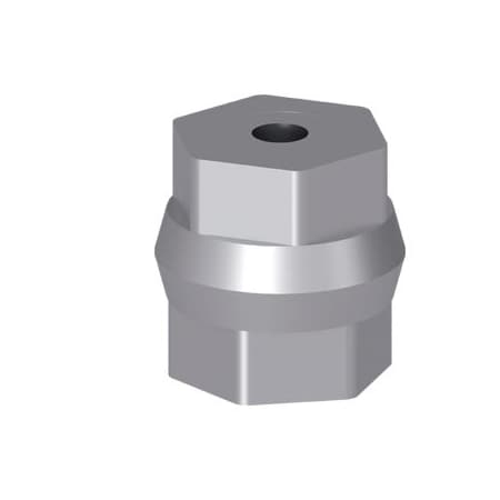 Siemens ALPHA 400/630/1250 DIN pin insulator for busbars 1-pole, with fastening 8GK9110-0KK00