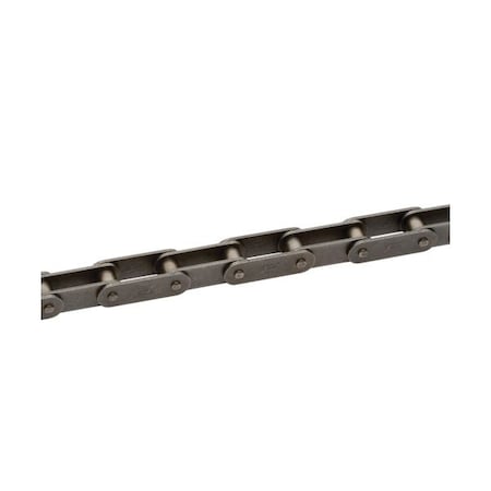 Tsubaki Double Pitch Conveyor chain, 100 ft OAL, 1.5P, .469 Dia x .5 W, 1/8 THK Plate C2060HTWR100